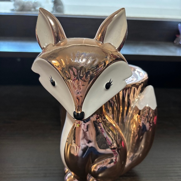 BATH AND BODY WORKS FOX 3 WICK CANDLE HOLDER - Picture 1 of 4